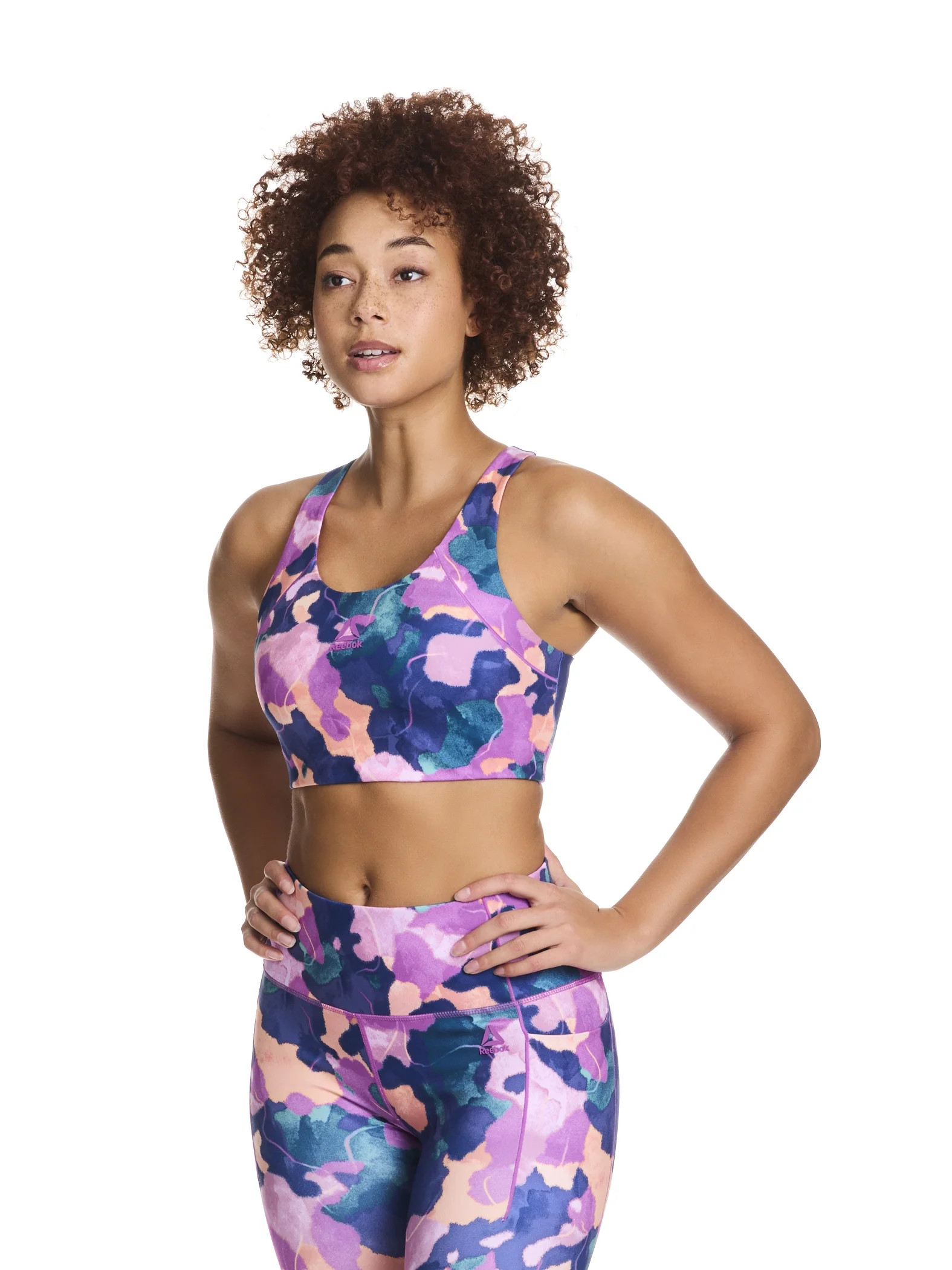 Reebok Women's and Women's Plus Medium Impact Reflex Sports Bra, Sizes XS-4X | Walmart (US)