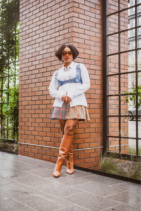 White Blouse: Express
Denim Harness: Zara
Tennis Skirt: Target (Size 6)
Brown Boots: Steve Madden
Necklace: Nordstrom Rack
Earrings: Amazon
Sunnies: Amazon
Lip: The Lip Bar


#LTKstyletip #LTKshoecrush #LTKfindsunder100