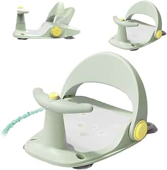 Xifaminy Baby Bathtub Seat for Sit up Infant Toddler Bath Seat Shower Chair with Adjustable Backr... | Amazon (US)