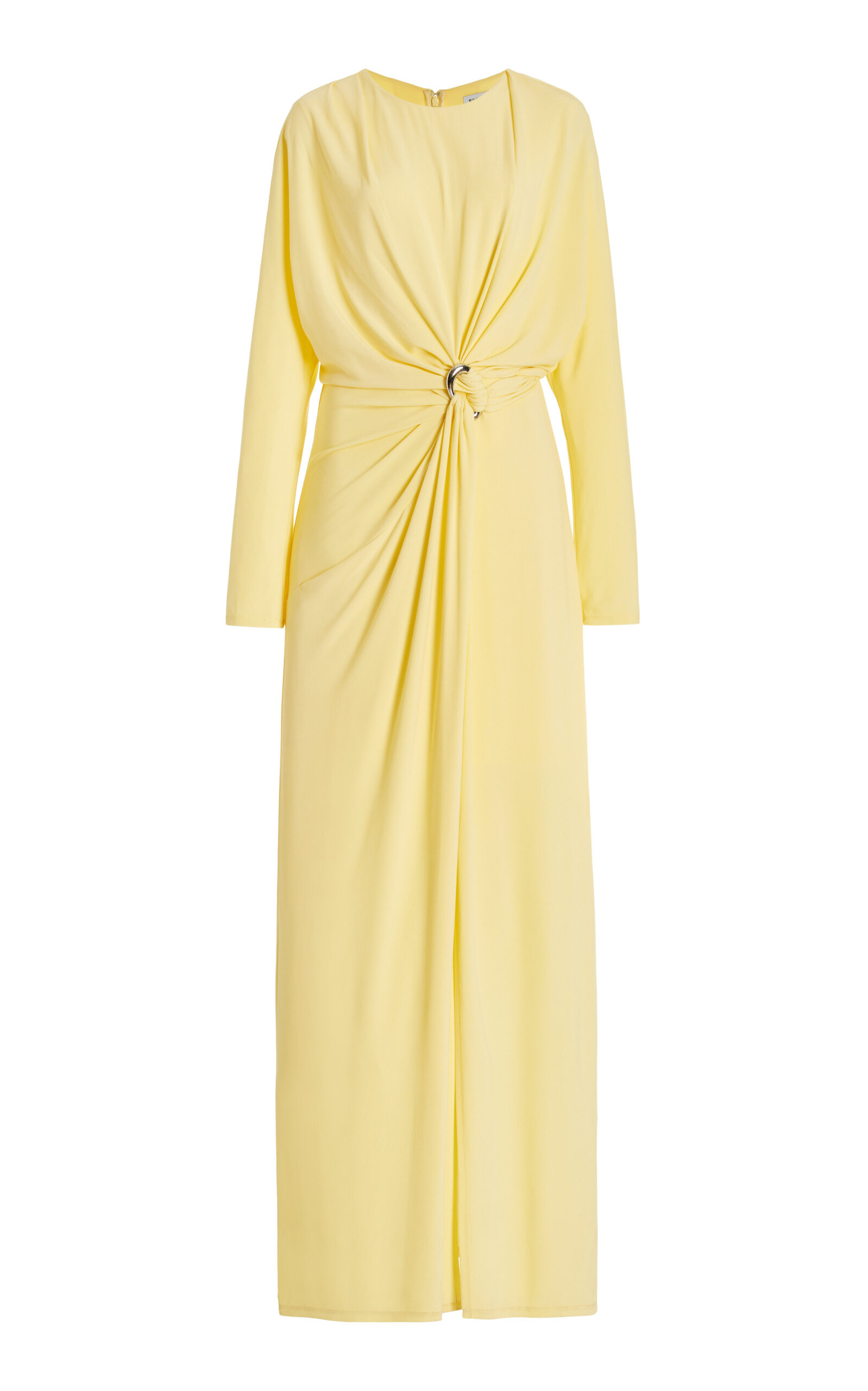 Maise Ring-Detailed Crepe Maxi Dress | Moda Operandi (Global)