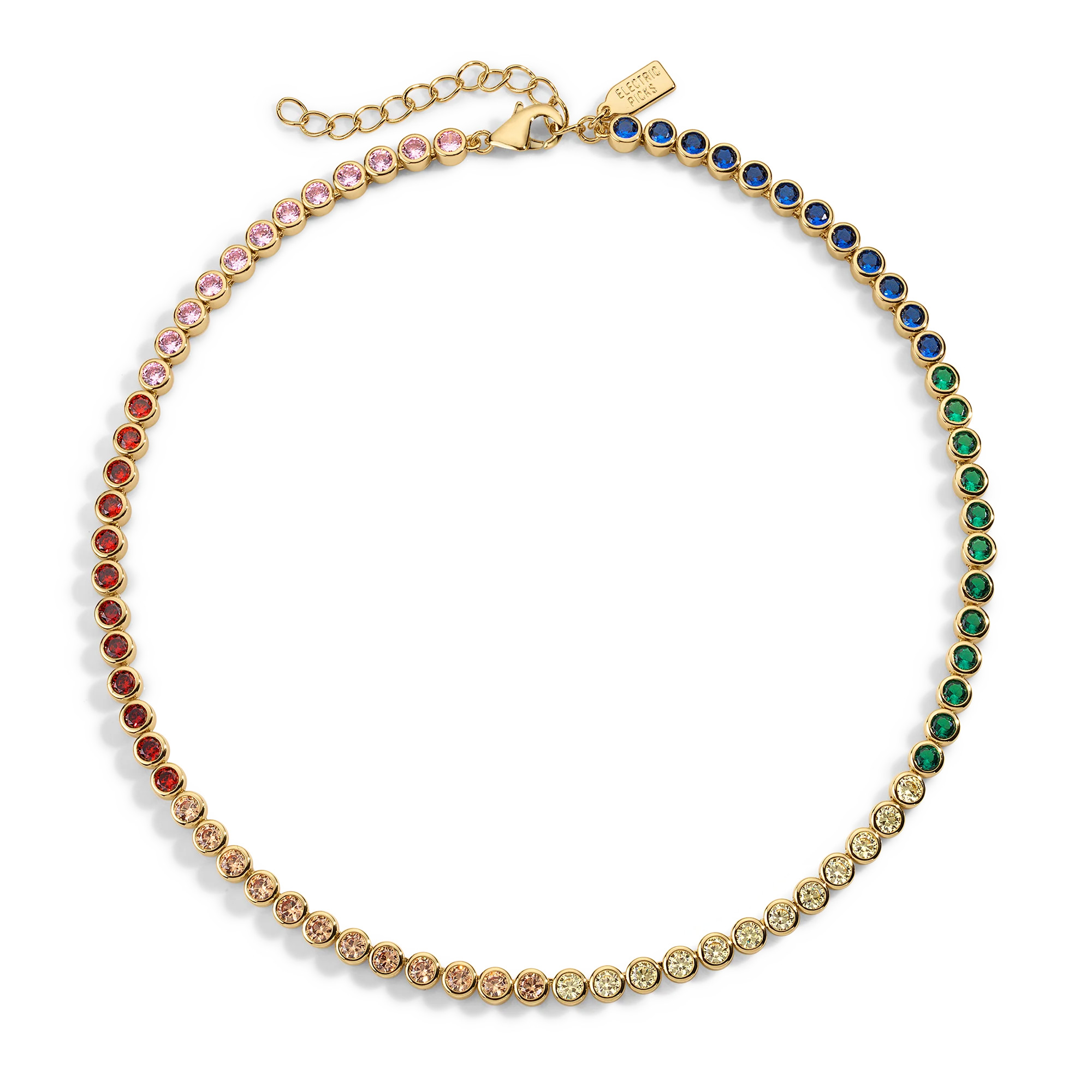 Rainbow Caviar Necklace | Electric Picks Jewelry