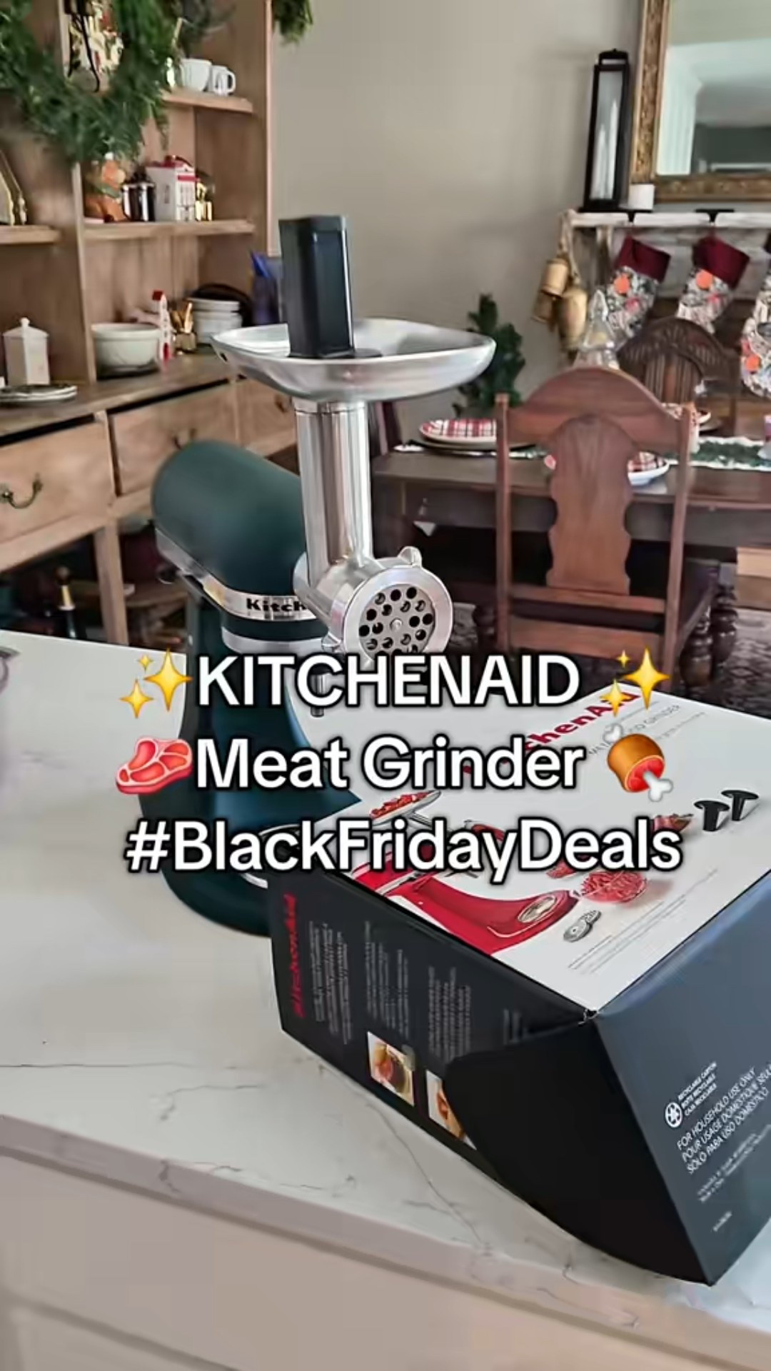 KitchenAid Meat Grinder that attaches to your mixer!!

#LTKGiftGuide #LTKmomlife #LTKHome