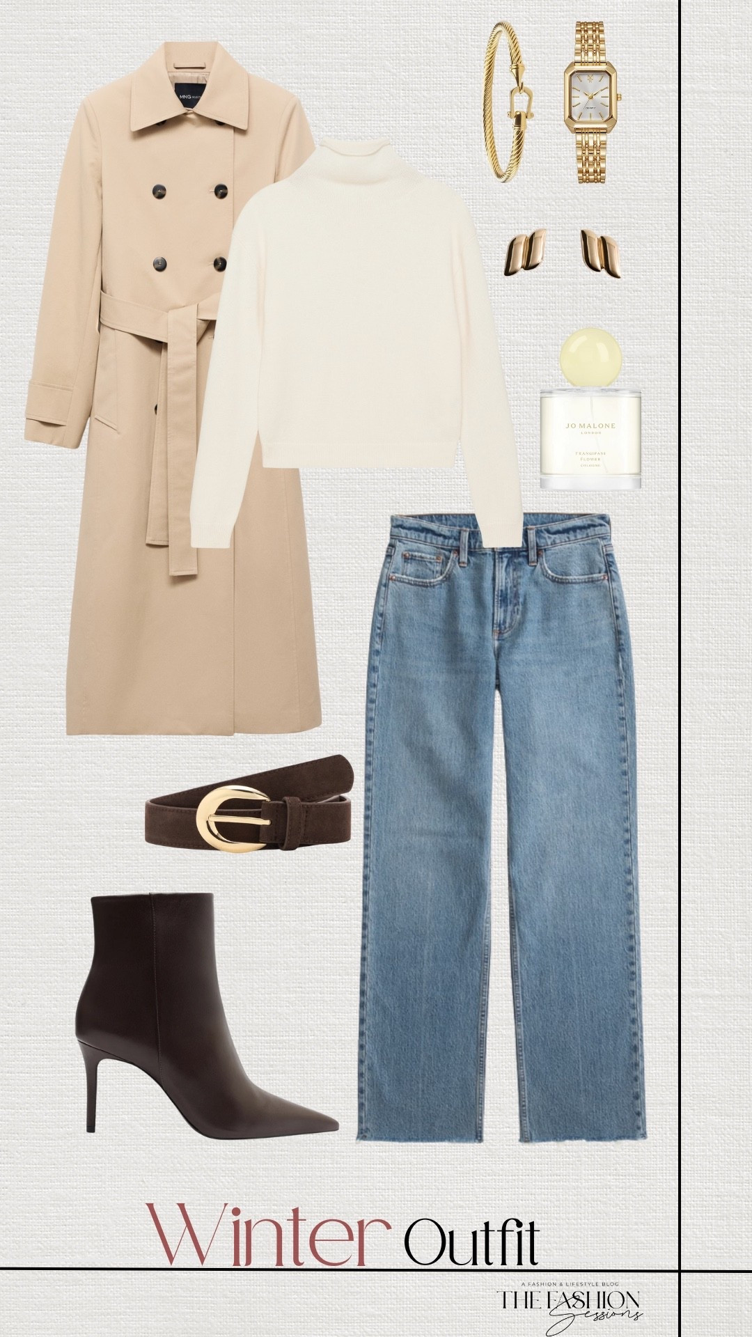 Winter Outfit | Turtleneck | Denim Jeans | Brown Ankle Boots 

#LTKSeasonal #LTKootd