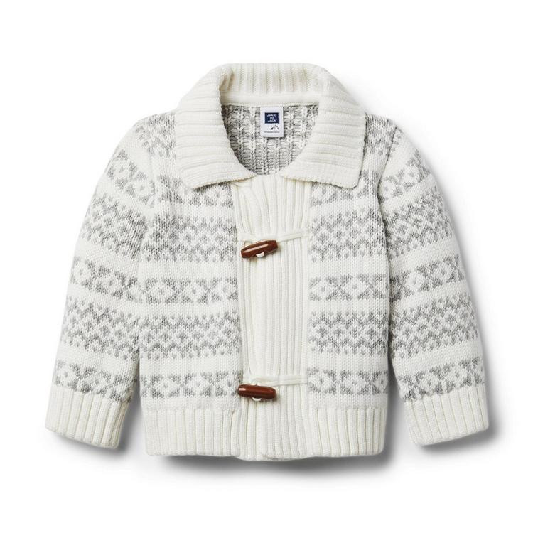 Baby Fair Isle Shawl Cardigan | Janie and Jack