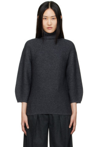 Gray Etrusco Turtleneck | SSENSE