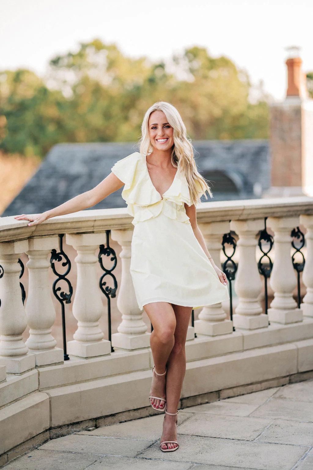 Franny Mini Dress - Lemon | cocolillys