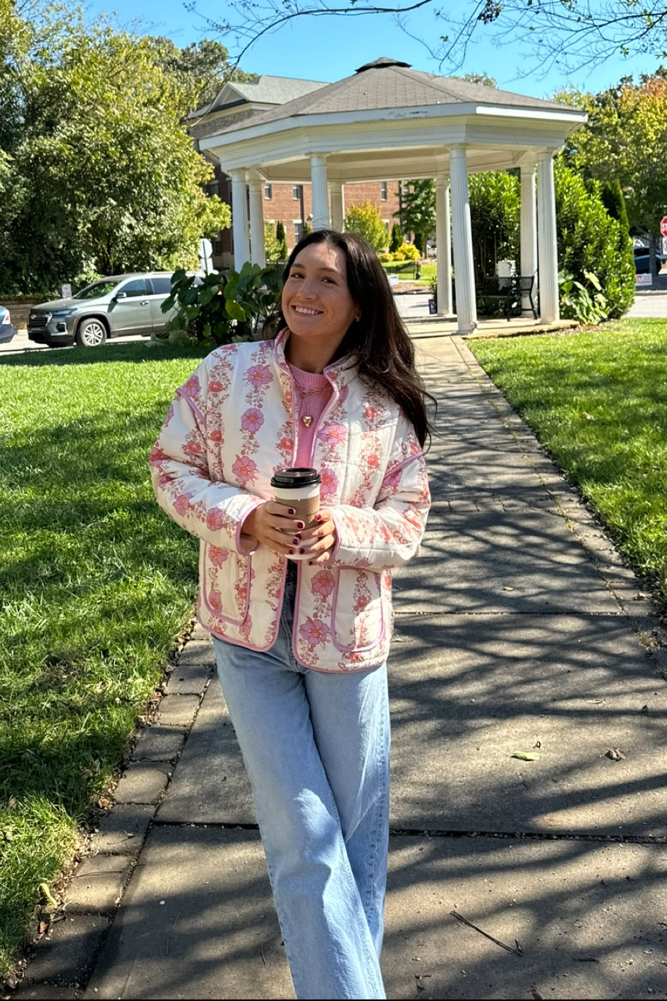 Cozy, casual, and oh-so-chic ✨ This quilted coat + pink sweater combo is giving winter but make it cute. Paired with straight-leg jeans, Golden Goose kicks, and a gold chain necklace for an effortless vibe. Shop the look on LTK! 💕 #LTKstyletip #winteroutfit #cozyandchi

#LTKStyleTip #LTKFindsUnder100 #LTKSeasonal