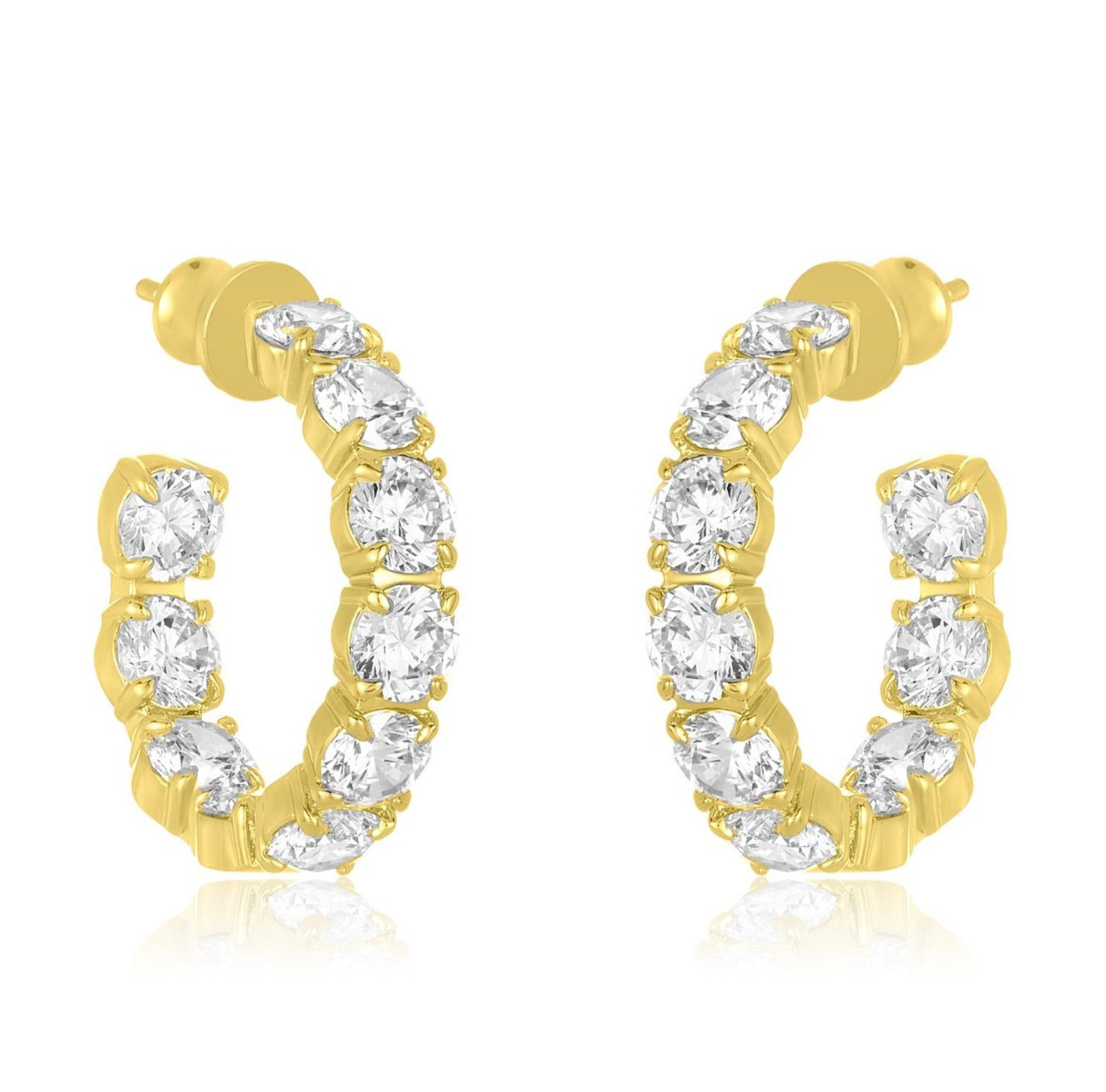 "Oh SHE Fancy" 1" Hoops | Melinda Maria