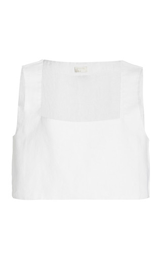 Exclusive Alice Linen Crop Top | Moda Operandi (Global)