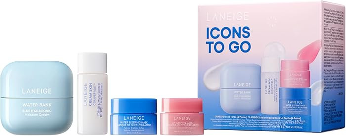 LANEIGE Water Bank Blue Hyaluronic Cream Moisturizer: Hydrating Korean Face Cream with Squalane &... | Amazon (US)