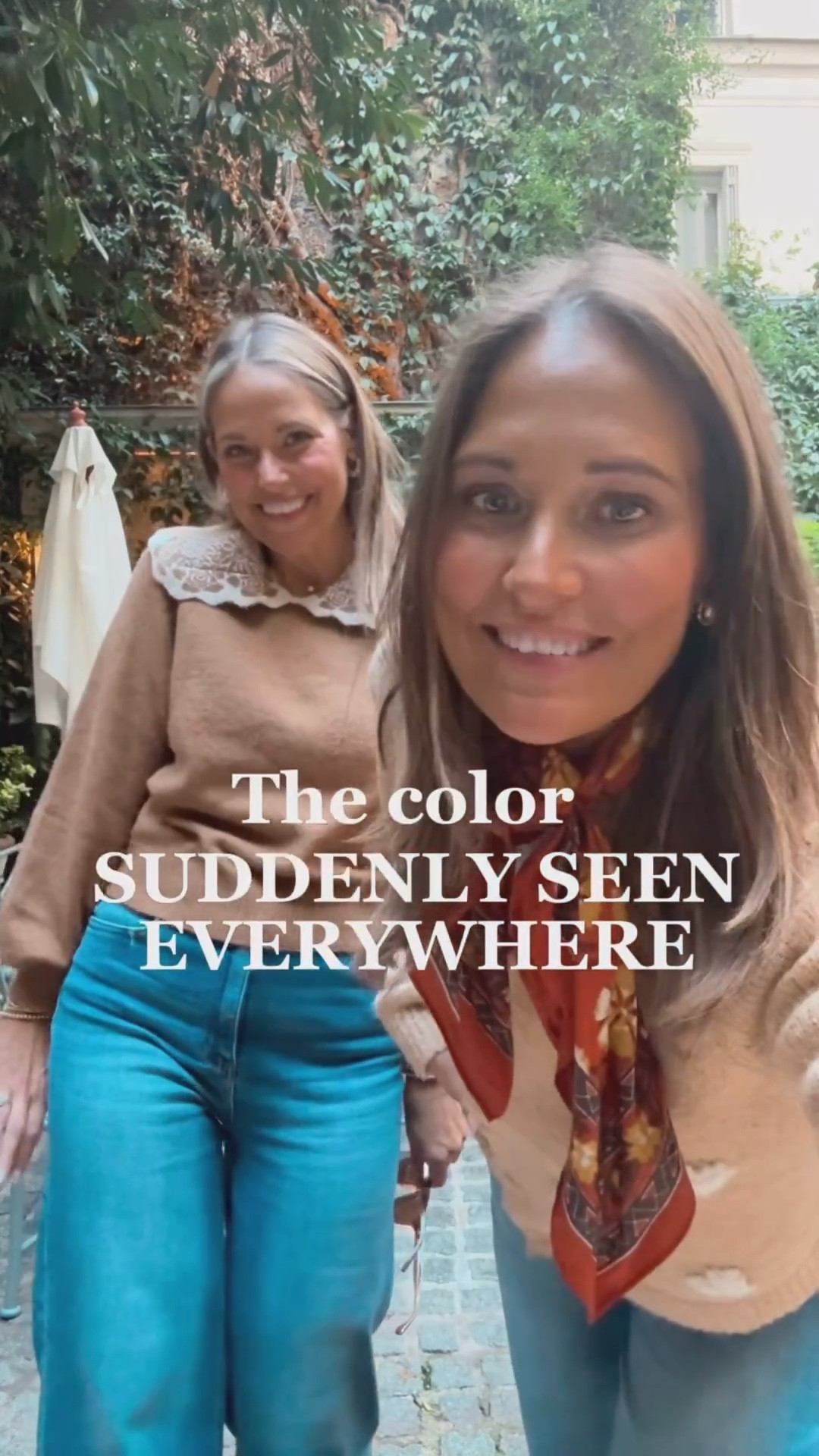 The color is a warm carmel latte brown! A rich, soft neutral that sits right between oat milk and toffee. It’s flattering on every skin tone, feels quietly luxurious, and screams “old money fall” without trying too hard. Lucky for you, we have pieces in our collection with social threads that are perfect for this trend! 

#LTKSeasonal #LTKMidsize #LTKOver40