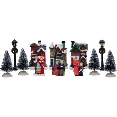 Christmas Village Set - Complete Decoration Includes Figurines And Houses - Perfect Addition To Your Christmas Indoor Decorations & Snow Village Displ | Wayfair North America