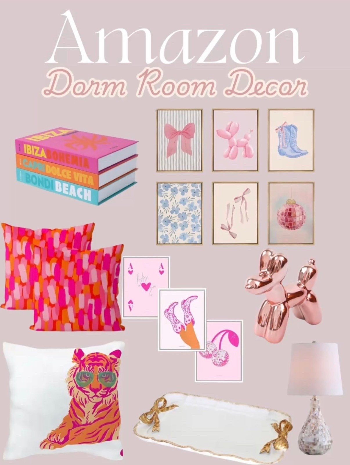 Girls college dorm room decor from Amazon prime 
Dorm, dorm decor, college, college dorm, back to school, preppy, teenage girls room, mood board, bedroom, bedroom decor, teen girl, tween, throw pillow, bedding, leopard print, colorful, eclectic, sorority, amazon home, amazon home decor, amazon dorm room
#dormroom #dormdecor #LTKFindsUnder100

#LTKHome #LTKU #LTKSeasonal