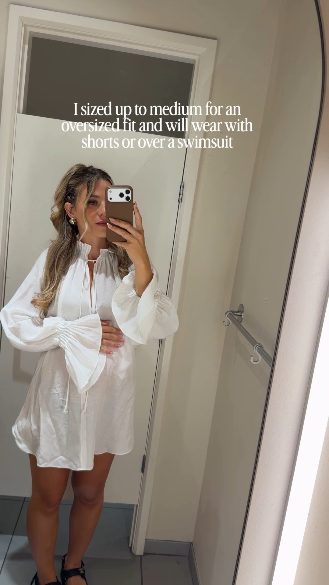 love love this white linen tunic from H&M! On sale online for $32 or $45 in store! I sized up to a medium so that it’s more like a tunic/dress but will have to wear shorts or swimsuit under since it has slits on the side! But it is sooo cute and feminine!

#LTKSaleAlert