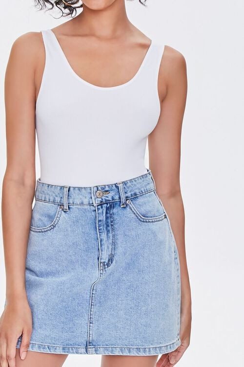 Scoop-Back Thong Bodysuit | Forever 21 (US)