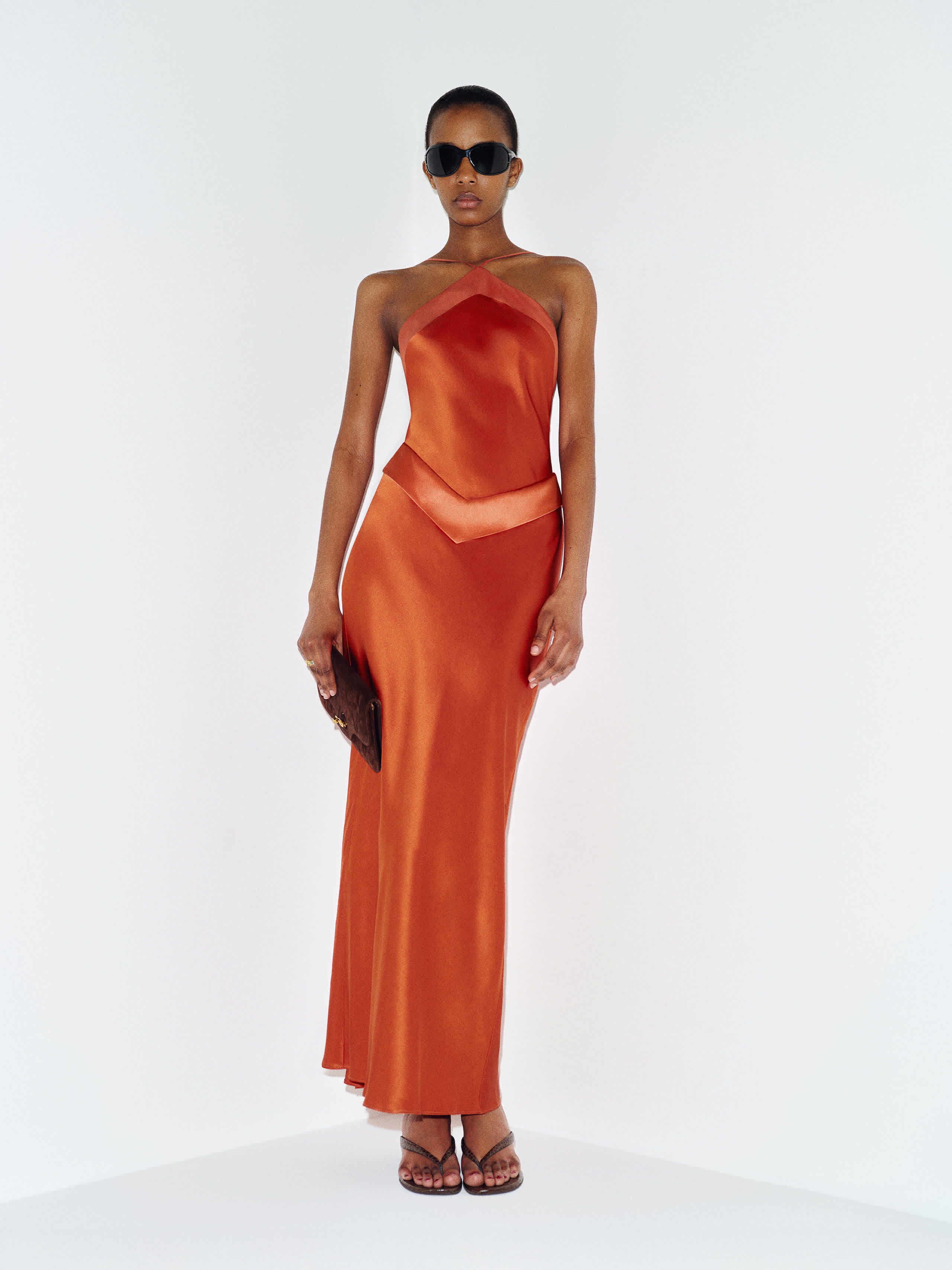 Reformation Jillian Silk Dress Red 10 | Reformation (Global)