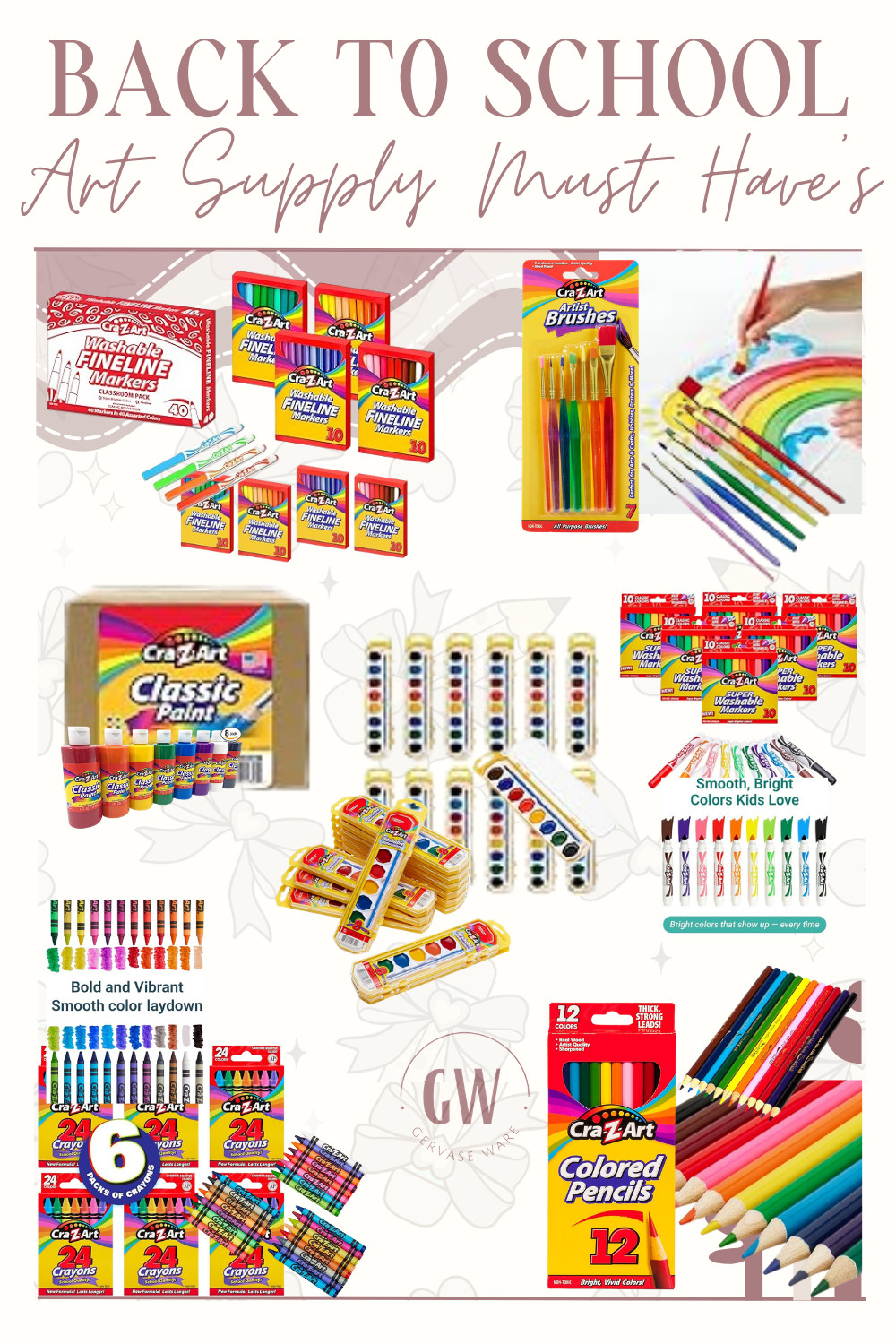 BACK TO SCHOOL Art Supply Must Have’s

                               
 

 #LTKmomlife #LTKBaby #LTKKids