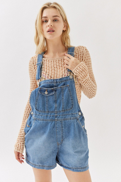 Urban Renewal Vintage Denim Shortall | Urban Outfitters (US and RoW)
