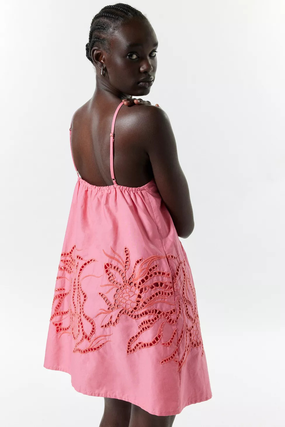 MINKPINK Darla Embroidered Mini Dress | Urban Outfitters (US and RoW)