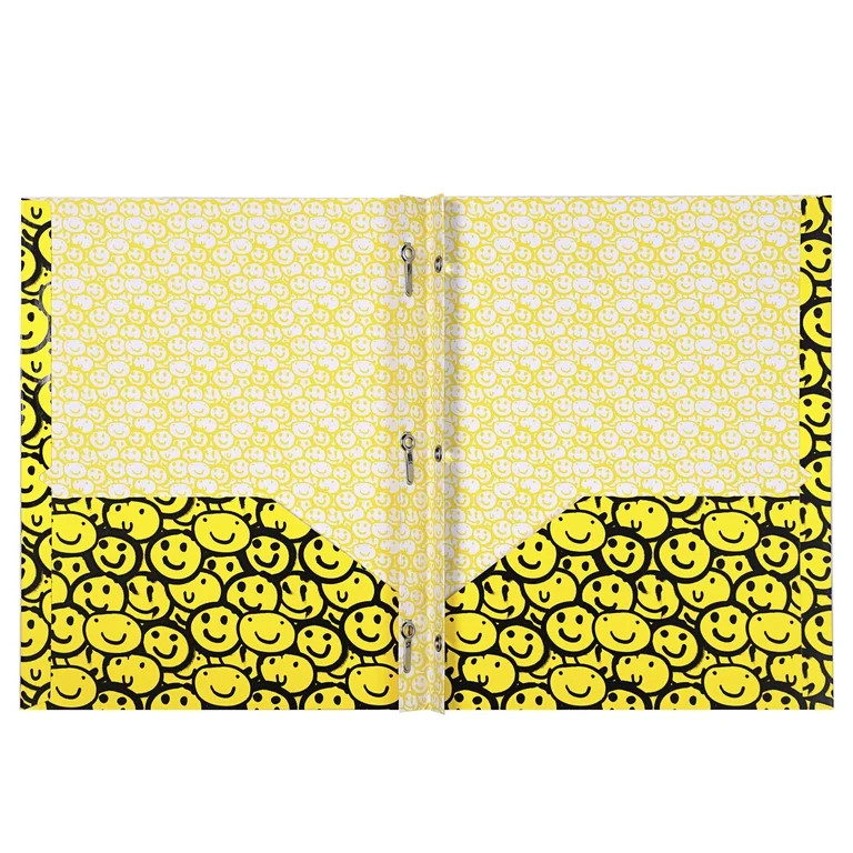 U Style Happy Graffiti Two-Pocket Folder with 3 Prongs - Walmart.com | Walmart (US)