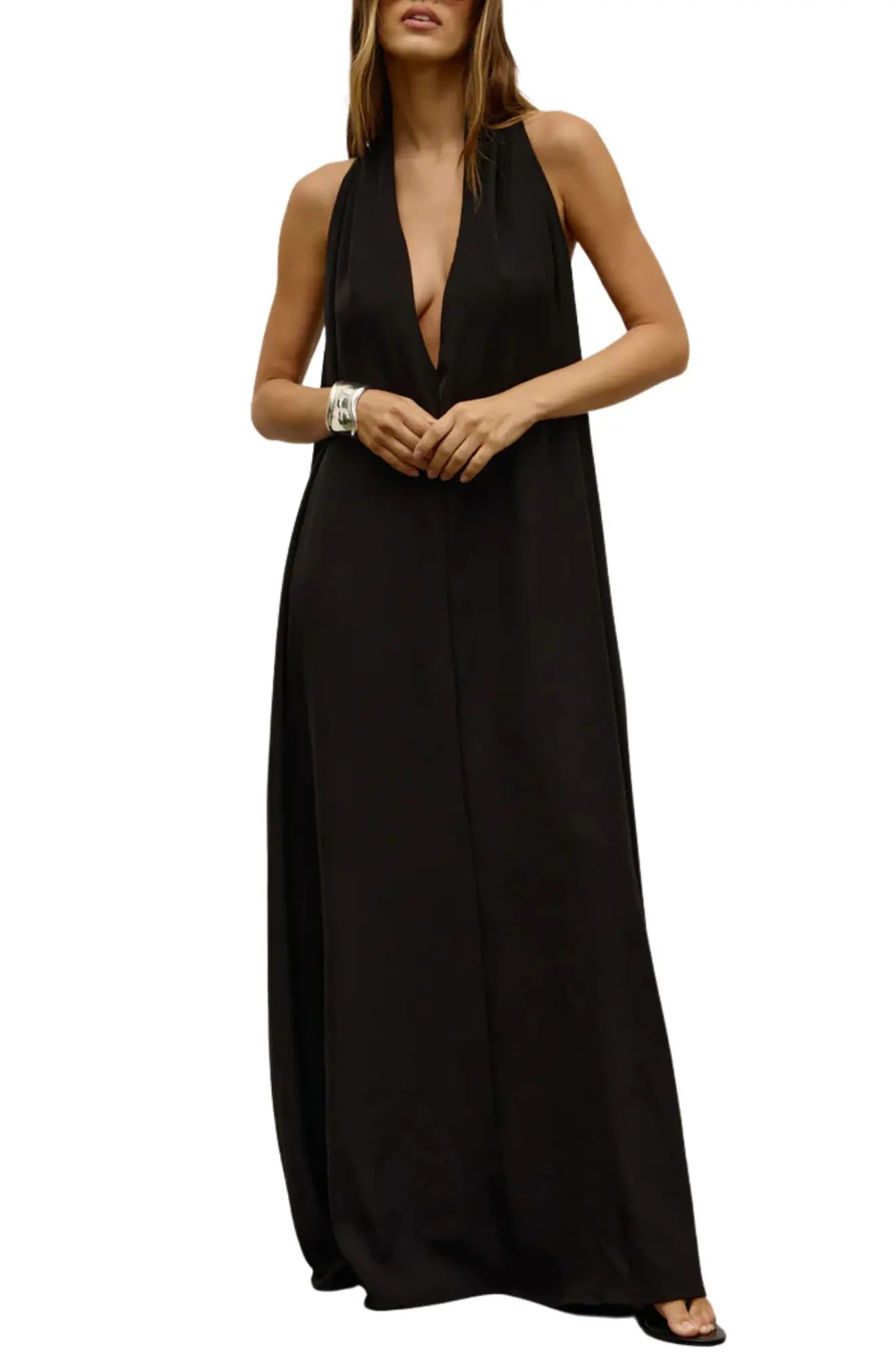 Bayse Willow Maxi Dress in Black at Nordstrom, Size Small | Nordstrom