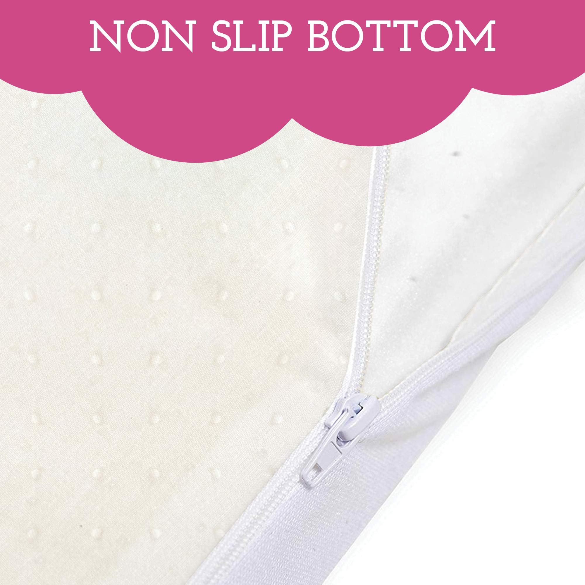 Little Sleepy Head Waterproof Crib Mattress Pad, 2” Ventilated Soft Memory Foam Topper for Todd... | Amazon (US)