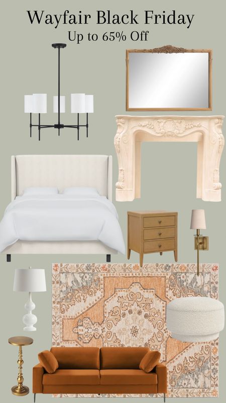 Wayfair Black Friday sale-living & bedroom furniture. Parisian mantel 

#LTKsalealert #LTKhome #LTKCyberWeek