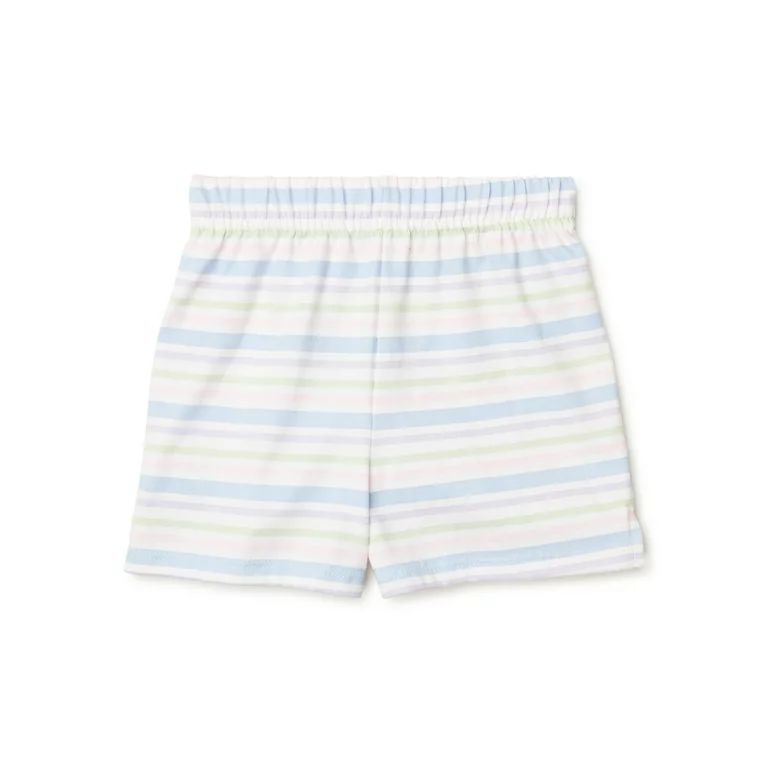 Garanimals Baby and Toddler Girls Print Jersey Shorts, Sizes 12M-5T | Walmart (US)