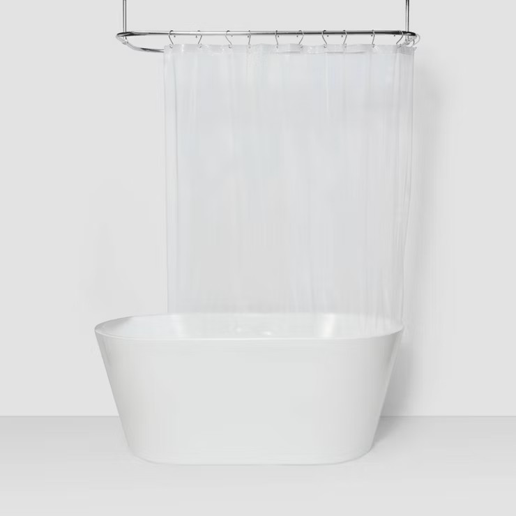 PEVA Light Weight Shower Liner Clear - Room Essentials™ | Target
