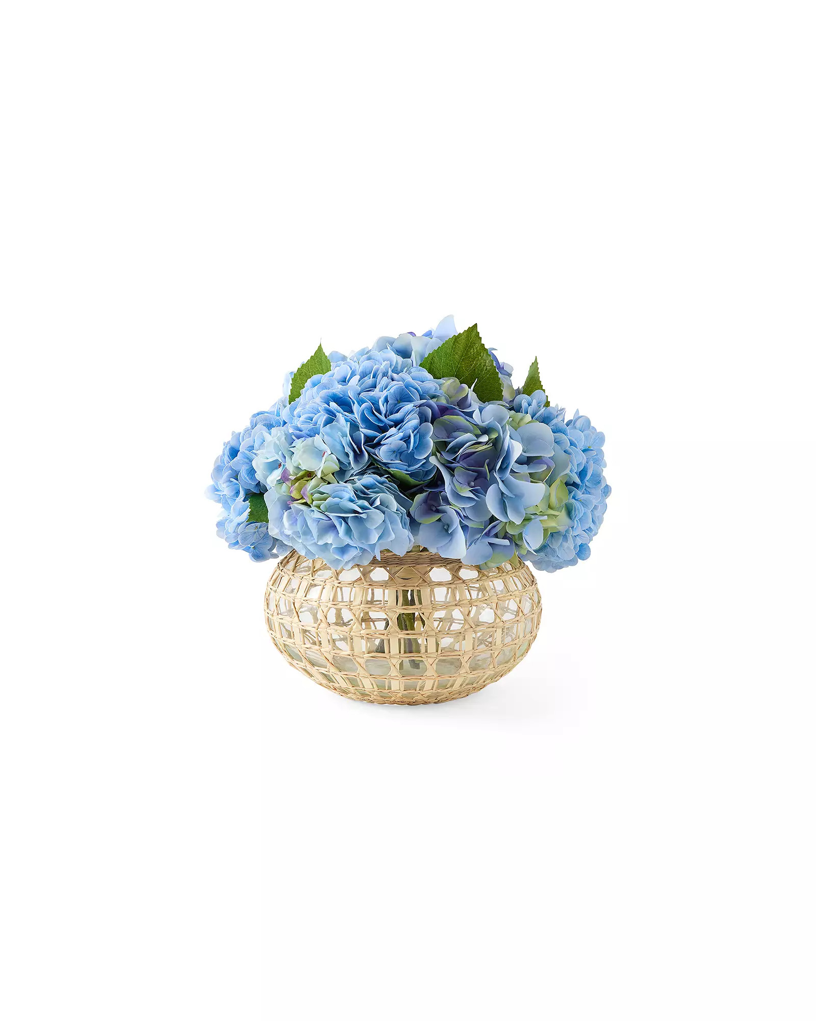 Faux Blue Hydrangea Bouquet | Serena and Lily