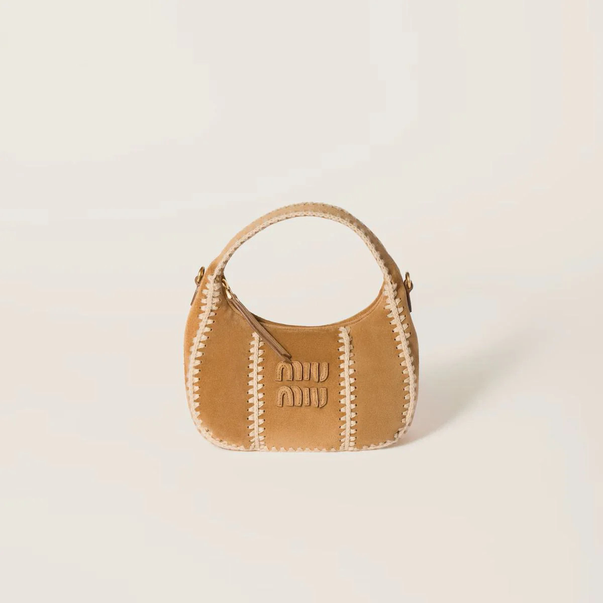 Miu Miu Borse Camoscio Crochet | Baltini