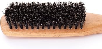 GranNaturals Boar Bristle Slick Back Hair Brush - Women's and Men's Hairbrush with Natural Wood H... | Amazon (US)
