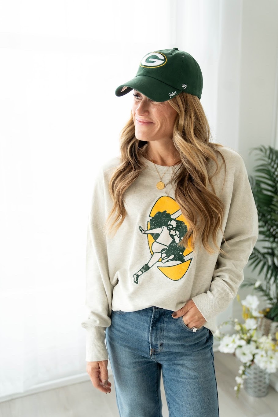 Green Bay Packers gear! Go Pack Go! 

NFL teams game day outfit football season packers

#LTKmomlife #LTKootd #LTKgrwm
