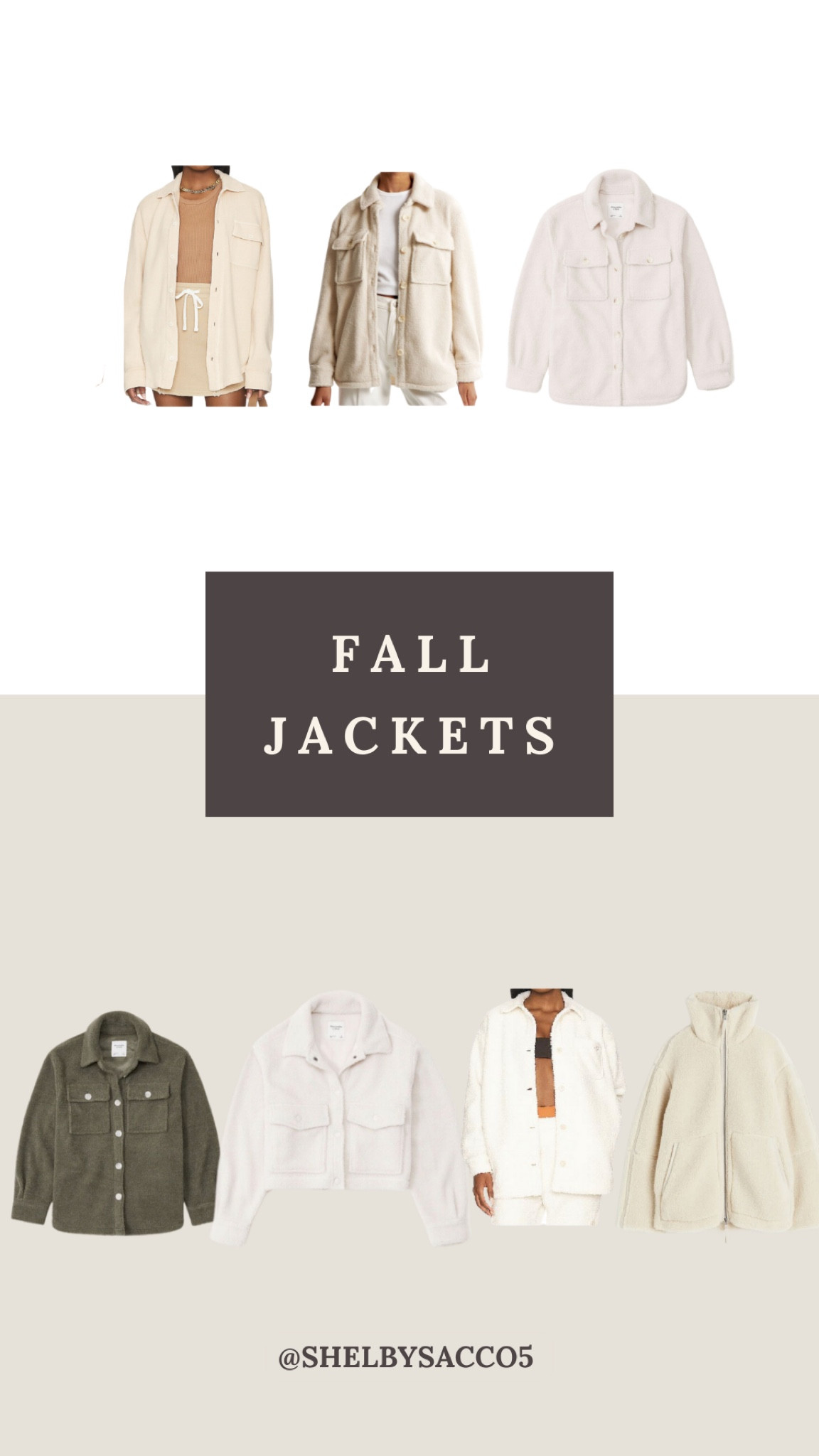 Fall Jacket Inspo 🫶🏼

#LTKSeasonal #LTKHoliday #LTKfindsunder100