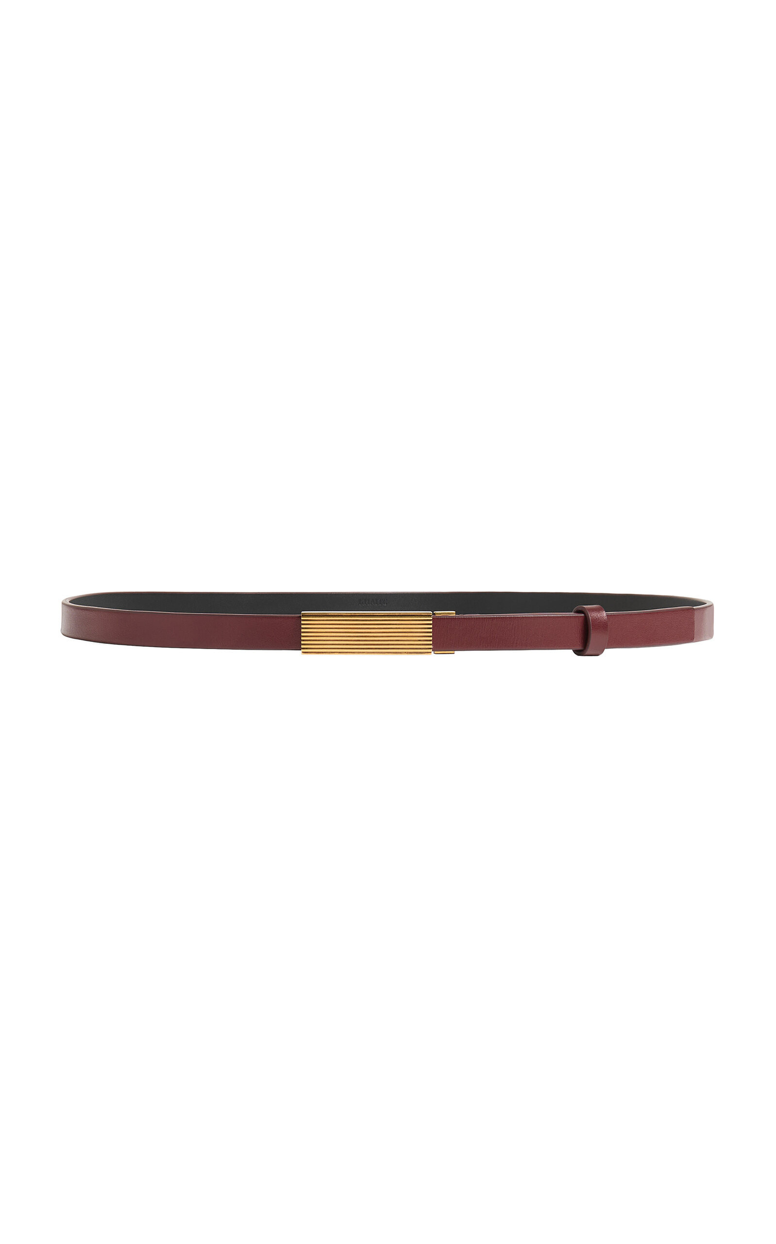Khaite - Empire Leather Belt - Red - 80 cm - Moda Operandi | Moda Operandi (Global)