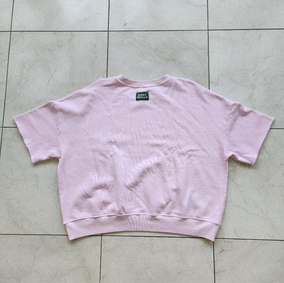 Daily Drills Cropped Sleeve Crew, Cupid, New | Poshmark