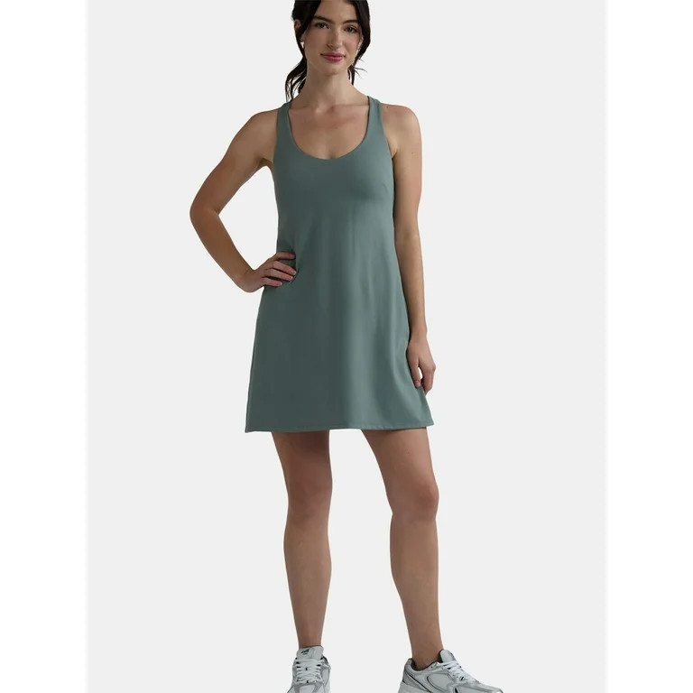 Avia Women's and Women's Plus Active Dress with Built-in Bra, Sizes XS-4X | Walmart (US)