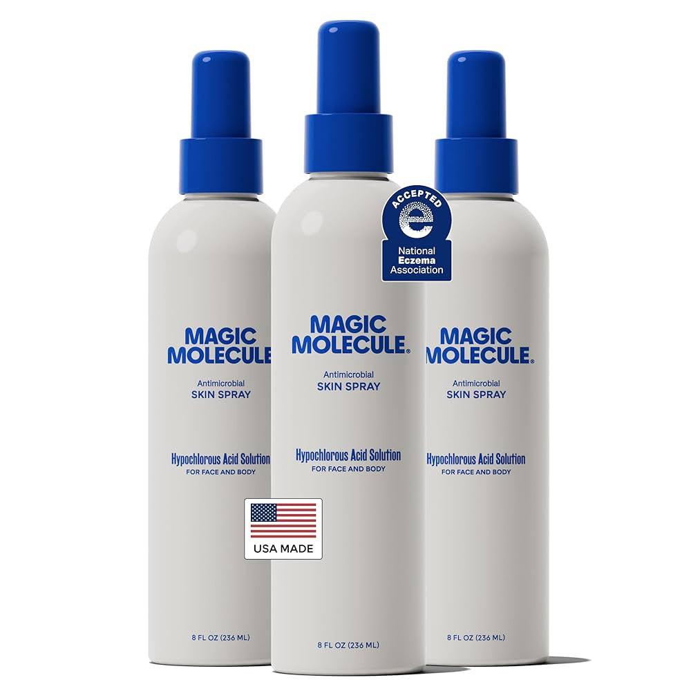 Magic Molecule Skin Cleanser for All Types, Hypochlorous Acid Spray Helps Heal Acne Prone, Eczema... | Amazon (US)