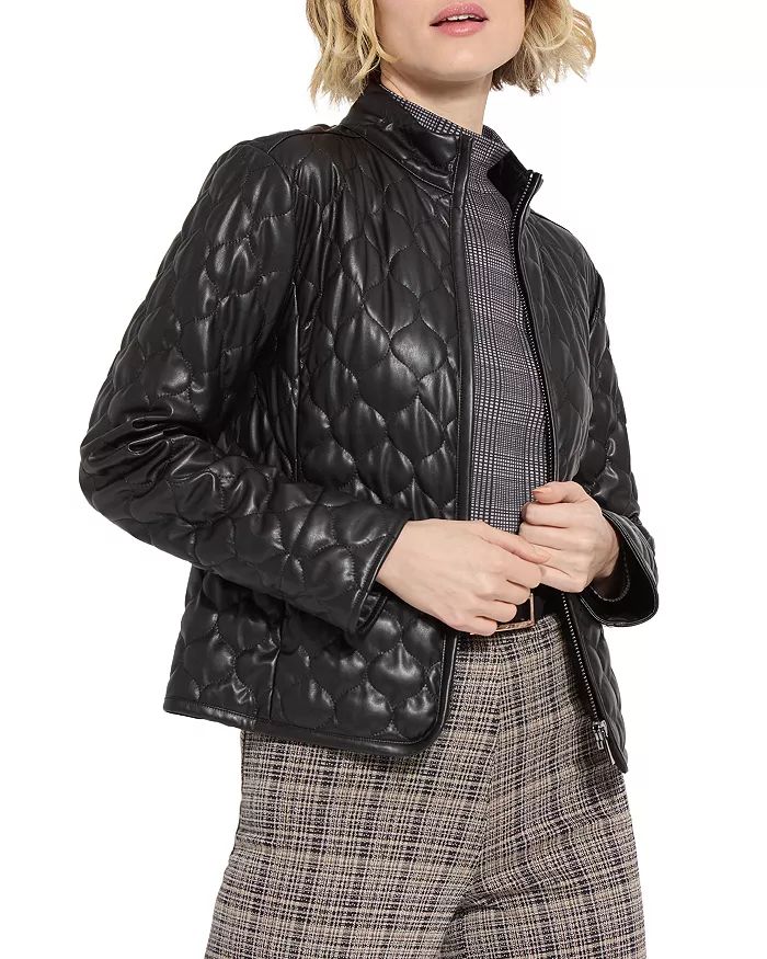 Brooklyn Quilted Faux Leather Jacket | Bloomingdale's (US)