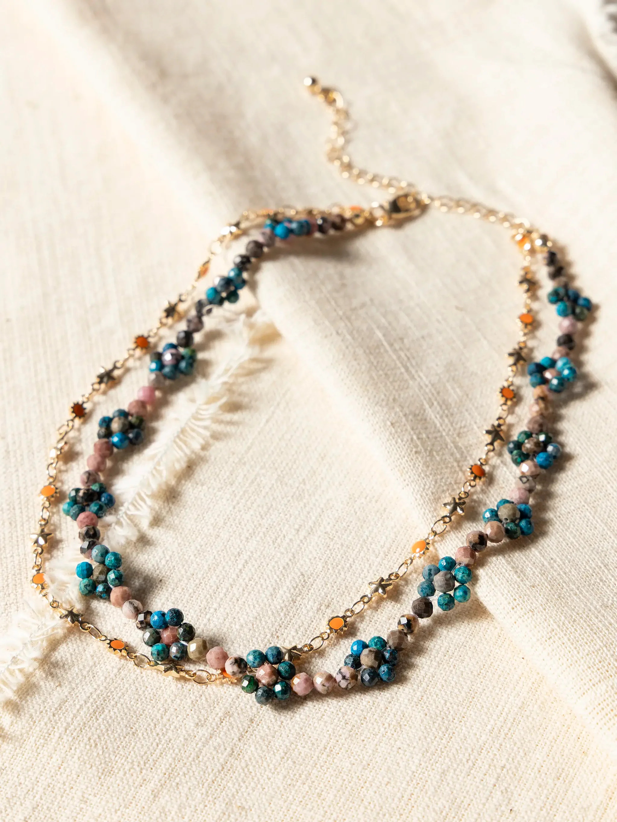 Blossom Beaded Necklace | Natural Life