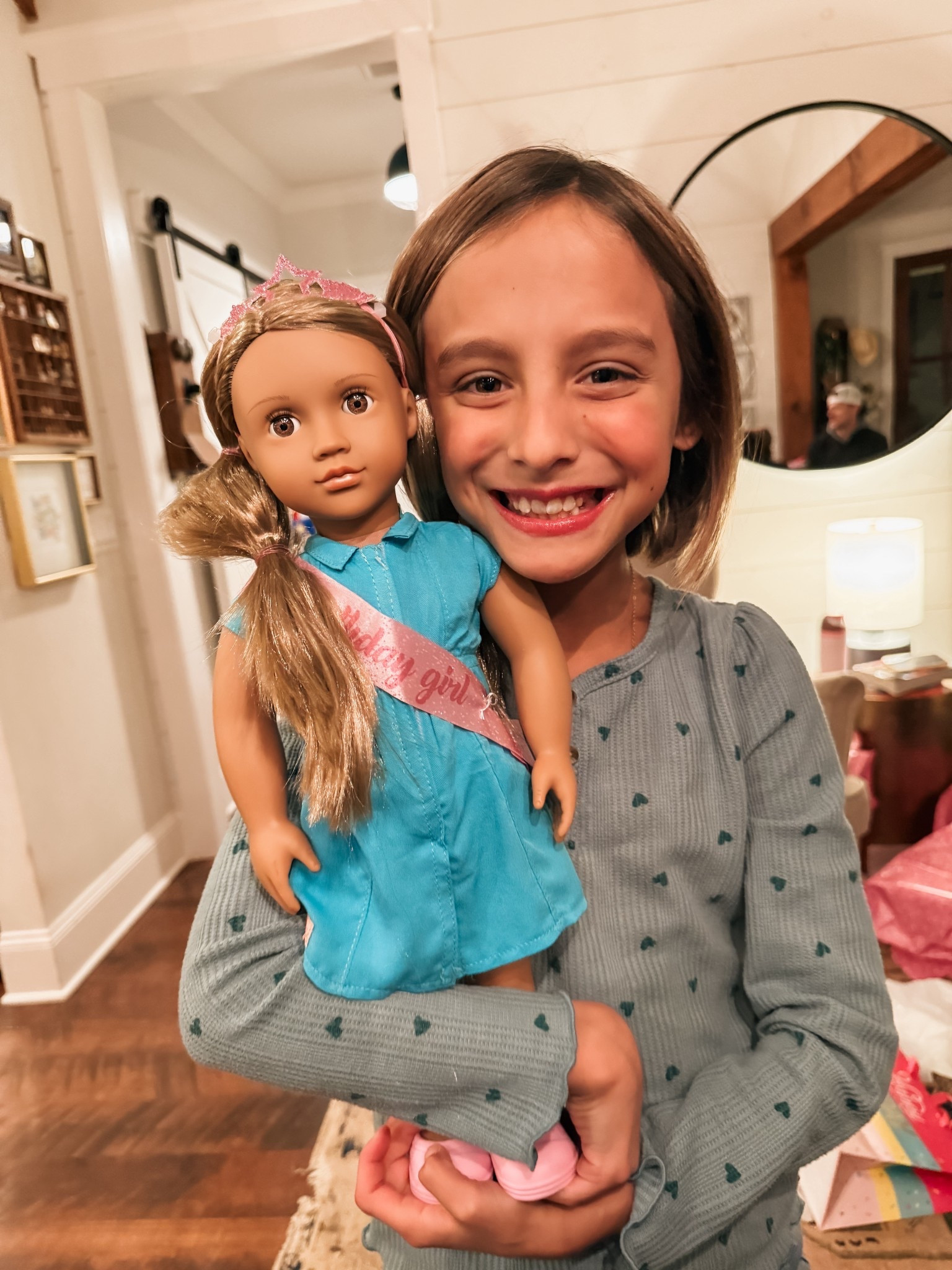 Eden got the birthday doll, Anita that matches her and the kitchen! Everything else linked is what I’m getting two other daughters for Christmas! 
