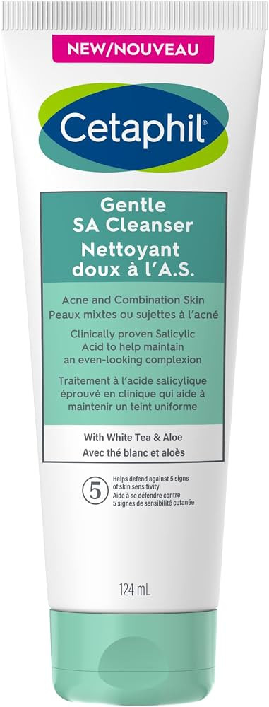 Cetaphil Gentle Salicylic Acid Cleanser | Clinically Proven For Sensitive, Acne Prone Skin | Redu... | Amazon (CA)