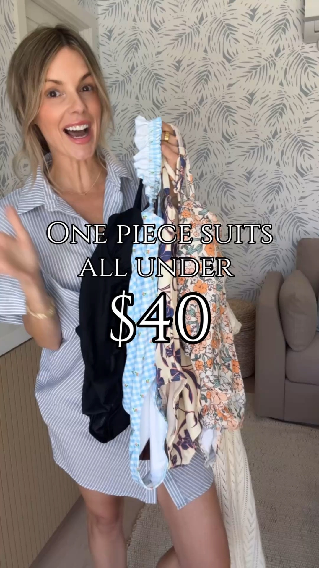 These are some of my absolute favorite one piece swimsuits and they’re all under $40! Plus, depending on how much you buy you can use my codes to get an even better price! Code LoveAli15 will give you 15% off Cupshe orders over 70USD+ and LoveAli20 will give you 20% off orders over 135USD+ ￼

I’m wearing a size small and everything which is my normal size and I’d say everything‘s true to size. ￼

#LTKSeasonal #LTKSwim
