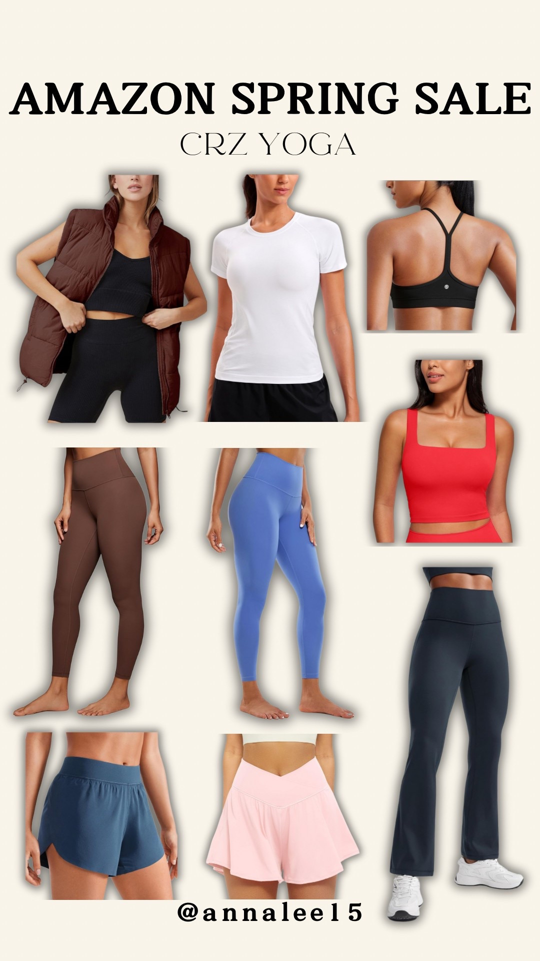 CRZ Yoga on sale with Amazon Spring Sale! Find more on my Amazon storefront! activewear, athletic outfits, women’s athletic clothes, leggings, workout shorts, workout tops, sports bra, sale

#LTKSaleAlert #LTKActive #LTKFindsUnder50