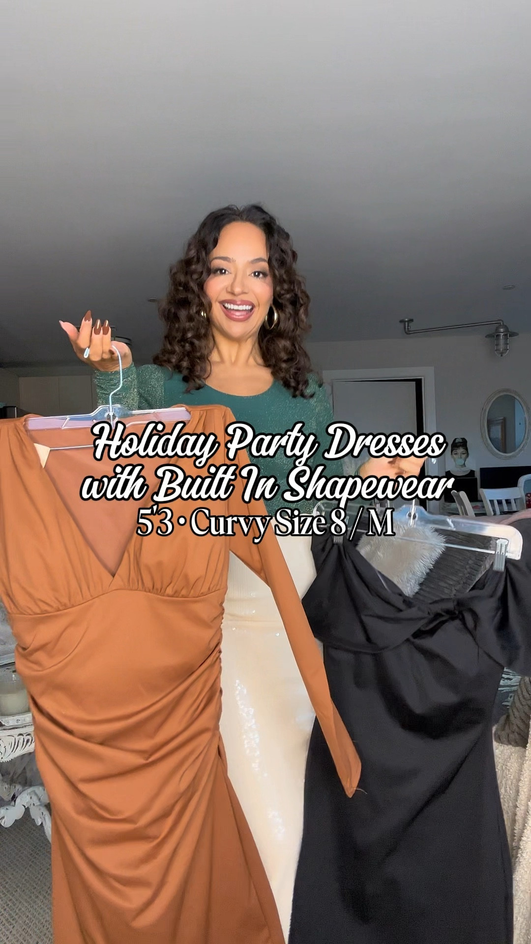 Holiday Party Dresses with Built In Shapewear from Popilush 🎄 Save at checkout with heyrissyrozay 🎁

Sizing ⬇️

5’3 • 155 lbs
Size 8 / Medium
Bust: 34DDD
Waist: 28”
Hips: 43”
Wearing a Medium in both dresses

holiday dress
holiday dresses
Christmas dress
Holiday party outfit 
Holiday party dress
Christmas party dress
Wedding guest dress 

#LTKOver40 #LTKStyleTip #LTKHoliday