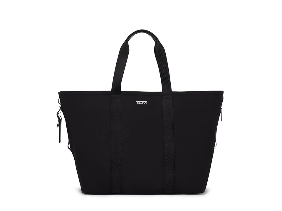 Tumi Essential Large East/West Tote Handbags Black, Canvas/Leather/Nylon | Zappos