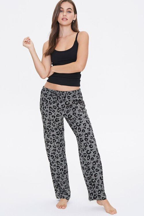 Leopard Print Pajama Pants | Forever 21 (US)