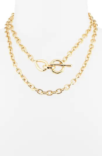 Nordstrom Toggle Wrap Chain Necklace | Nordstrom | Nordstrom