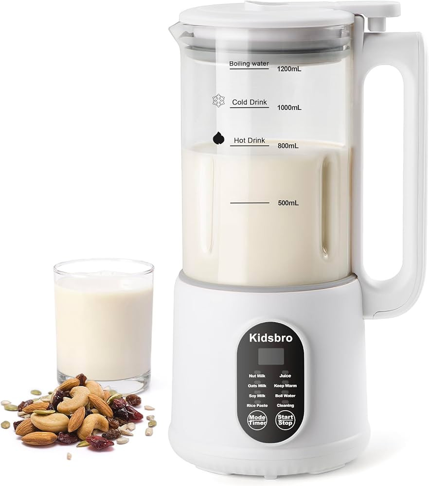 8 in 1 Automatic Nut Milk Maker, Almond Milk Maker,40oz （1200ML）Automatic Soy Milk Maker for ... | Amazon (US)
