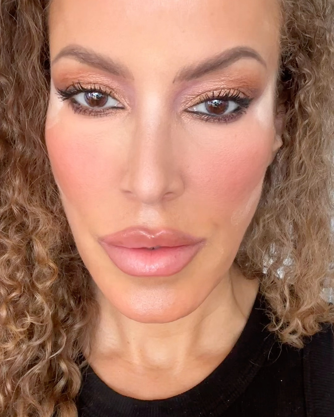 I use concentrated highlight powder to highlight under cheekbones, on temples on a 45 degree angle, around nostrils, on bridge of nose, and under & over lips.  Love this old school highlighter when you really need to POP ☄️🔥✨& lift at the end of an application. 

#LTKfindsunder100 #LTKfindsunder50 #LTKbeauty